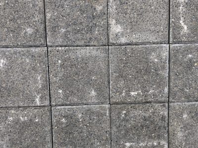 van den Broek product categorie Stenen beton 20x20x8 Carter zwart toplaag