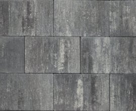 20x30x6 grijszwart soft comfort betonsteen